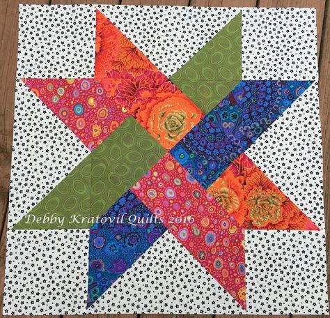 Woven Ribbon Star | Craftsy Ribbon Star Quilt, Ribbon Star, Unique Sewing Patterns, Modern Quilt Blocks, Kaffe Fassett Quilts, Quilt Sewing Patterns, Woven Ribbon, Star Quilt Blocks, Star Quilt Patterns