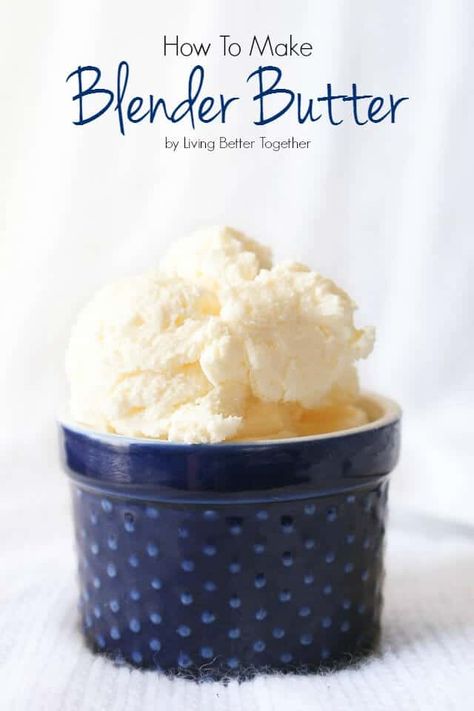 Blender Butter, Immersion Blender Recipes, Ninja Blender Recipes, Dip Sauce, Making Butter, Pampered Chef Recipes, Living Better, Ninja Recipes, Vitamix Recipes