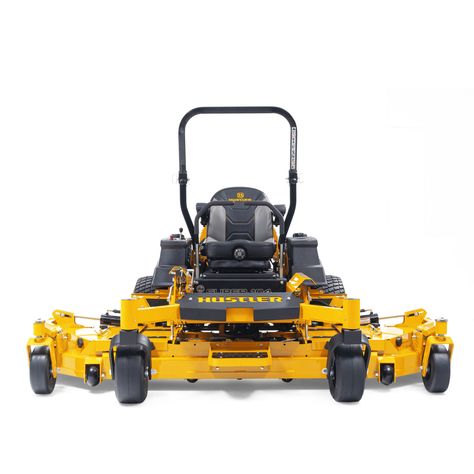 The Hustler Super 104 is an affordable wide-area mower (104-inches) with the maneuverability of a zero-turn. Mow a football field in 10 minutes at 11 mph. Hydro Systems, Zero Turn Lawn Mowers, Zero Turn Mowers, Riding Mower, Garden Power Tools, Football Field, West Lake, Easy Travel, A Football