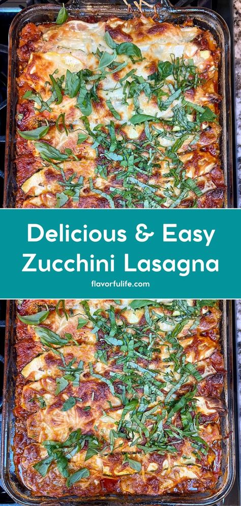 Try this zucchini lasagna for a delicious twist on a classic dish! This vegetarian lasagna is an easy zucchini lasagna that replaces pasta with zucchini noodles. This zucchini lasagna recipe is perfect for those seeking a low carb lasagna option. Make the best zucchini lasagna with this flavorful zucchini noodle lasagna! Zucchini Noodle Lasagna, Easy Zucchini Lasagna, Vegetarian Zucchini Lasagna, Zucchini Lasagna Recipe, Making Zucchini Noodles, Lasagna With Zucchini Noodles, Pasta With Zucchini, Sliced Zucchini, Best Zucchini