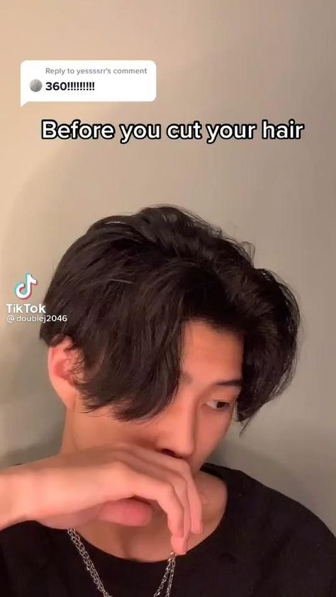 Pin on hair Two Block Long Hair, Middle Part With Undercut, Middle Part Hairstyles Men Undercut, Manhwa Haircut, Two Block Middle Part Haircut Men, Middle Part Two Block, Middle Part Hairstyles Asian, Middle Part 360 Men, Short Curtain Haircut Men