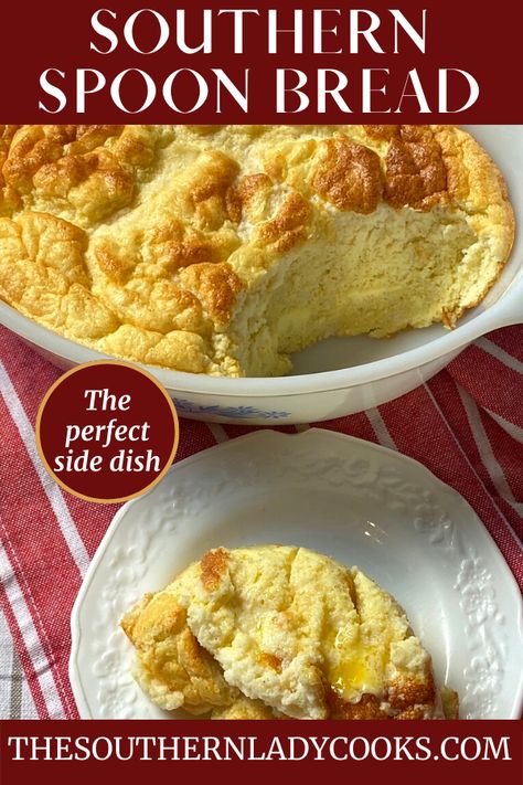 Spoon Bread Cornbread, Jiffy Spoon Bread, Southern Spoon Bread, Spoon Pudding, Spoon Bread Recipe, Appalachian People, Dessert Breads, Southern Cooking Recipes, Spoon Bread