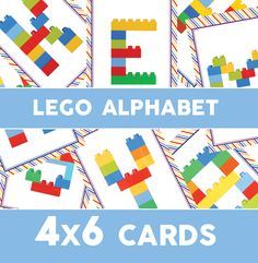 The long awaited and requested Lego Duplo Alphabet edition. A while ago I posted about the Lego Dulpo number cards. Well today I am back to share with you a full set of FREE printable alphabet cards! This won't be a long post, I will get right to the point! (Click the image above to ... Lego Alphabet, Sensory Alphabet, Lego Letters, Lego Education, Preschool Alphabet, Free Lego, Lego Activities, Alphabet Games, Teaching Letters