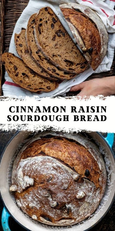 Sweet Sourdough Bread Recipe, Sourdough Cinnamon Raisin Bread, Cinnamon Raisin Sourdough Bread, Raisin Sourdough Bread, Cinnamon Raisin Sourdough, Sourdough Cinnamon Raisin, Cinnamon Sourdough, Cinnamon Raisin Bread Recipe, Breakfast Spread