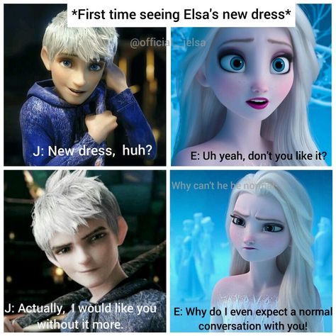 Jack X Elsa Fanart, Jack Frost And Elsa Fan Art, Jelsa Fanart Cute, Elsa Quotes, Disney Face Swaps, Elsa And Jack Frost, Jelsa Comics, Jelsa Fanart, Disney Ships