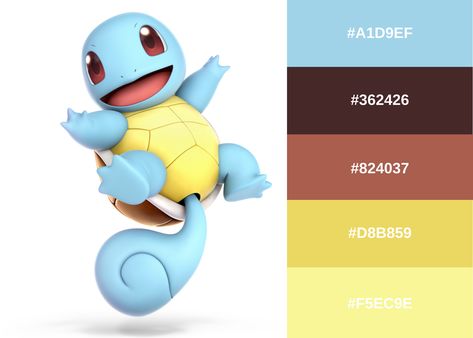 Pokemon color palette collection perfect for building your nerdy bedroom style. Using Colorful pokemon to create a color palette allows you to see ways in which colors that don't normally blend can actually create beautiful accents. Pokemon Color Palette, Anime Market, Nerdy Bedroom, Nerd Bedroom, Bedroom Color Palette, Create A Color Palette, Nerdy Jewelry, Encanto Party, Nerd Room