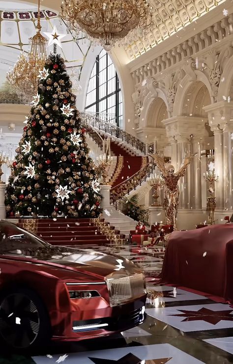 Luxury Cars Aesthetic, Aesthetic Car Decor, Car Interior Luxury, Frosted Garland, Cars Quotes, Christmas Car Decorations, Car Decoration Ideas, Fun Beauty Products, Holiday Characters