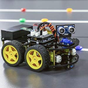 awesome ELEGOO UNO R3 Project Smart Robot Car Kit V 3.0 Plus with UNO R3, Line Tracking Module, Ultrasonic Sensor, IR Remote Control etc. Intelligent and Educational Toy Car Robotic Kit for Arduino Learner Ultrasonic Sensor, Extension Board, Robot Cat, Robotic Toys, Computer Learning, Robotics Projects, Robot Technology, Smart Robot, Car Kit