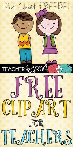 Free Clipart for Teachers! It's time for some FREE clipart!These sweet happy students are ready to join your classroom and your TpT products. Please click here to get your FREE kids clipart. Best wishes! classroom clipart free clipart for teachers kids cl Free Clipart For Teachers, Clipart For Teachers, Art For Teachers, Student Clipart, Classroom Clipart, Classroom Freebies, Happy Students, School Clipart, Clipart Free