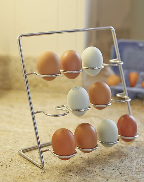 Kitchen Rack Organization, Diy Kitchen Rack, Wire Basket Ideas, Kitchen Rack Design, Storage Solutions Kitchen, Rack Design Ideas, Floating Kitchen, Shelving Kitchen, Egg Rack