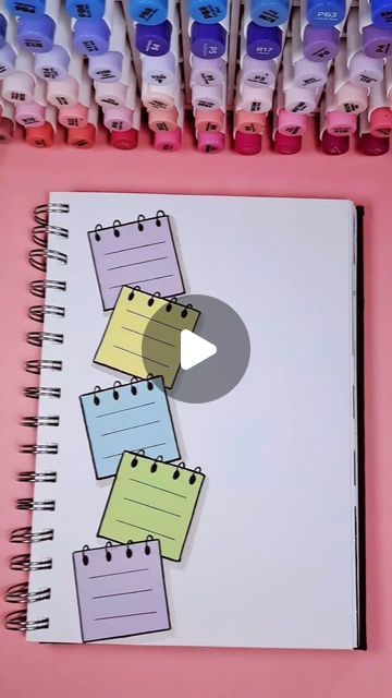 What To Do With Sticky Notes, Handmade Letters Ideas, Sticky Note Drawing, Book Drawing Easy, Sticky Note Ideas, Post It Note Art, Sticky Notes Ideas, Sticky Note Crafts, Notes Idea