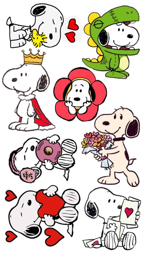 Snoopy Stickers, Snoopy Drawing, Snoopy Wallpaper, Snoopy Pictures, Snoopy Love, Bullet Journal Doodles, Journal Doodles, Simple Doodles