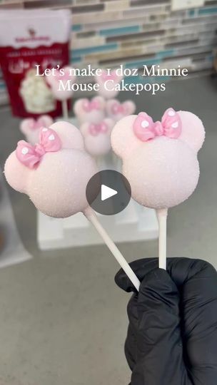 6.1K views · 92 reactions | How I make Minnie Mouse Cakepops #cakepops #minniemouse | Dino Treats | Dino Treats · Original audio Minnie Mouse Cake Pops Diy, Minnie Rice Krispy Treats Diy, Minnie Mouse Snacks, Minnie Mouse Dessert Table Ideas, Minnie Mouse Food Ideas, Minnie Mouse Cakepops, Dino Treats, Minnie Mouse Treats, Minnie Cake Pops