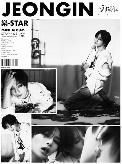 Straykids Poster Prints, I.n Poster, Straykids Poster, Stray Kids Poster, Skz Poster, Star Poster, Printable Wall Collage, Jeongin Straykids, Straykids Jeongin