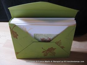 Frenchie's Stamps : Card Box made with Stampin'Up! Envelope Punch Board Mystery Host over 300.00 Card Box Diy Craft Ideas, Giftwrap Ideas, Mystery Host, Envelope Punch Board Projects, Gift Box Punch Board, Envelope Maker, Neli Quilling, Box Maker, Stamping Projects