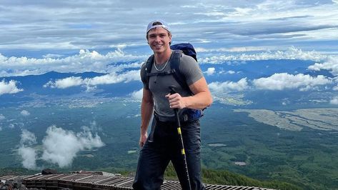 GH's Nicholas Chavez Celebrates His Birthday on Top of a Volcano! Nicholas Alexander Chavez, Josh Kelly, Blonde Guys, General Hospital, Volcano, Cutie Patootie, Celebrity Crush, Actors, Celebrities