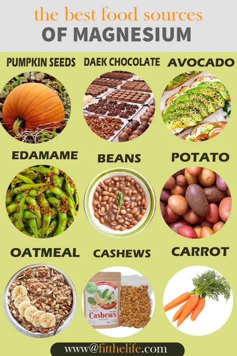 Magnesium plays many crucial roles in the body, such as supporting muscle and nerve function and energy production. Here's the best food sources of Magnesium. Thank me later! Sources Of Magnesium, Magnesium Foods, Signs Of Magnesium Deficiency, Magnesium Deficiency Symptoms, Magnesium Rich Foods, Food Health Benefits, Magnesium Deficiency, Food Charts, Nursing Tips