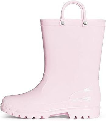 Amazon.com | K KomForme Kids Rain Boots, Toddler Girls & Boys Rain Boots Waterproof Memory Foam Insole and Easy-on Handles | Rain Boots Boys Rain Boots, Kids Rain Boots, Kids Rain, Boots Waterproof, Toddler Girls, Compass, Rain Boots, Toddler Girl, Memory Foam