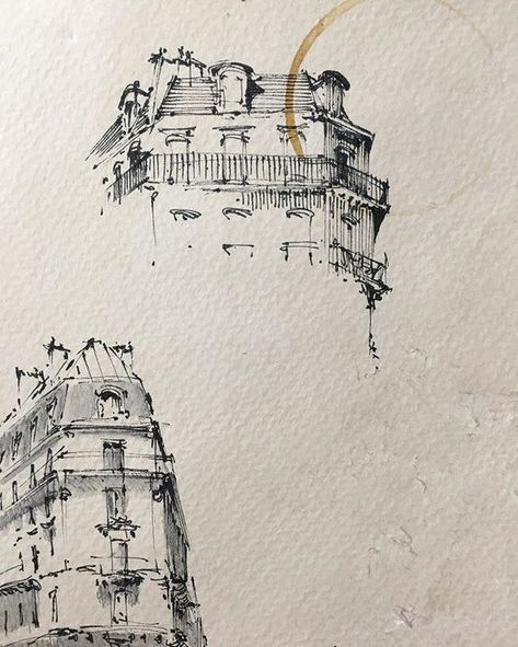 Paris Sketchbook, Museum Sketch, Map Architecture, Paris Sketch, Sketchbooks Ideas, Croquis Architecture, Sketchbook Doodles, Portfolio Art, Travel Sketchbook