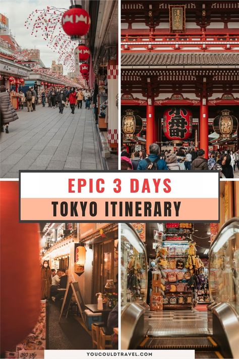 The Perfect Tokyo 3 Day Itinerary – You Could Travel 3 Day Tokyo Itinerary, Tokyo 3 Day Itinerary, 3 Days In Tokyo, Tokyo Itinerary 3 Days, Tokyo Itinerary, Tokyo Subway, Asia Continent, Meiji Shrine, Tokyo Japan Travel