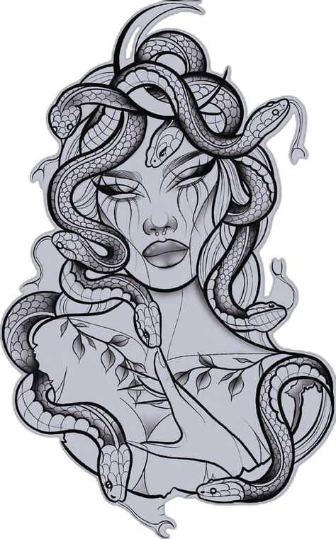 Triskelion Tattoo, Feminine Cross Tattoo, Medusa Tattoo Design, Knot Tattoo, Desain Buklet, Goddess Tattoo, More Tattoo, More Feminine, Tattoos For Black Skin