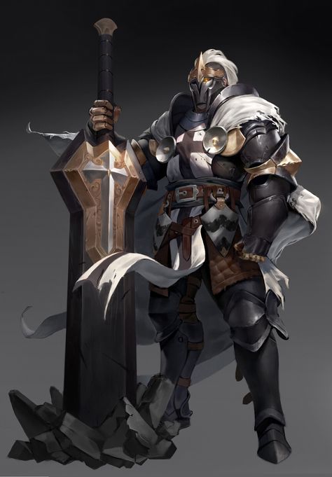 ArtStation - holy knight, hyun-sung seo Holy Knight, Crusader Knight, Pathfinder Character, Final Destination, Knight Art, Knight Armor, End It, Dungeons And Dragons Homebrew, Fantasy Armor