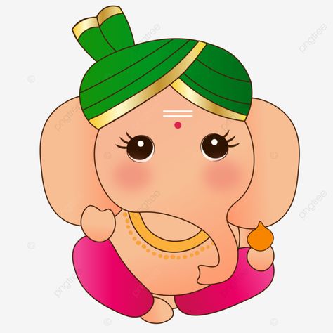 Ganesh Drawing Simple With Colour, Happy Ganesh Chaturthi Drawing, Ganesh Chaturthi Drawing For Kids, Ganesh Digital Art, Ganpati Illustration Art, Ganesh Chaturthi Cartoon, Ganesh Ji Rangoli Designs Diwali, Cute Ganesha Drawing For Kids, Ganpati Ji Drawing