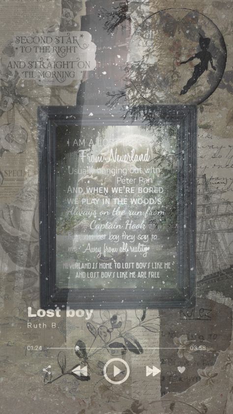 Ruth B, Lost Boys, Wall Collage, Lost