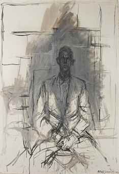 James Lord, Alberto Giacometti, $ 20,8 million Giacometti Paintings, Alberto Giacometti, Ernest Hemingway, A Level Art, Museum Of Modern Art, Art Moderne, Art Market, Figure Painting, Figure Drawing