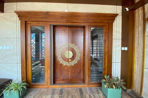 Latest Indian Main Double Door Designs, Double Main Door Design, Double Door Design Wood Double Door Design Wood Indian, Teak Wood Main Door Design Entrance Indian, Teak Wood Main Door Design, Farmhouse 2023, Indian Main Door Designs, Teak Door, Door Carving