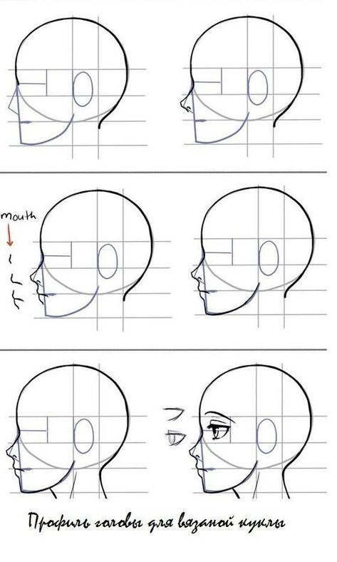 Anime Face, Drawing Tutorial Face, Seni Dan Kraf, Manga Drawing Tutorials, Amazing Minecraft, Drawing Heads, Sketches Tutorial, 캐릭터 드로잉, Anime Drawings Tutorials