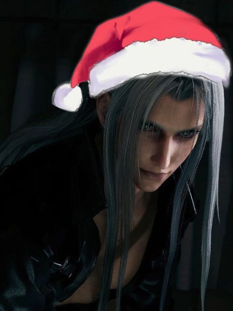 Wedge Ff7, Jenova Ff7, Final Fantasy Christmas, Kadaj Ff7, Sephiroth Pfp, Sephiroth Icon, Ff7 Remake, Lord King, Final Fantasy Sephiroth