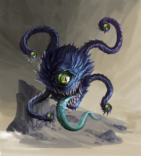 Rpg Monsters, Beast Creature, Eldritch Horror, Dnd Monsters, Cool Monsters, Cosmic Horror, Monster Concept Art, Fantasy Races, Dinosaur Art