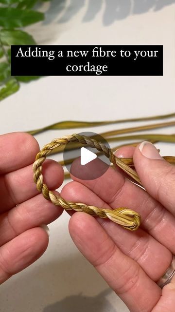 Cordage Diy, Natural Cordage, Viking Crafts, Weaving Baskets, Plant Fibres, May 20, Hand Spinning, Natural Fibers, Macrame