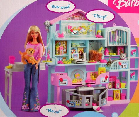 Barbie Playsets, Pet Sounds, Vintage Barbies, Barbie 2000, Barbie Doll Set, Barbie Sets, Barbie Doll Accessories, Barbie Family, Cakes Recipes