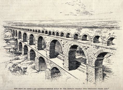 Roman Aqueduct, Brooklyn Bridge, Rome, Brooklyn, Louvre, Architecture, Building, Travel