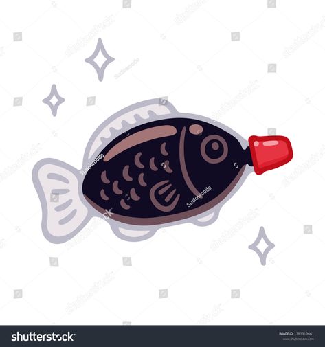 Soy Sauce Fish Bottle Tattoo, Bento Box Illustration Art, Soy Sauce Fish Tattoo, Soy Sauce Illustration, Soy Sauce Tattoo, Fish Food Illustration, Soy Sauce Drawing, Soy Sauce Fish Bottle, Cute Fish Illustration