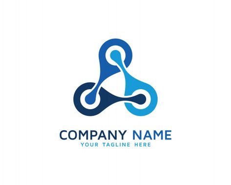 Chain Logo Design, Safety Logo, Living Logo, Social Logo, Chain Logo, Logo Idea, Design Icon, Company Names, Logo Inspiration