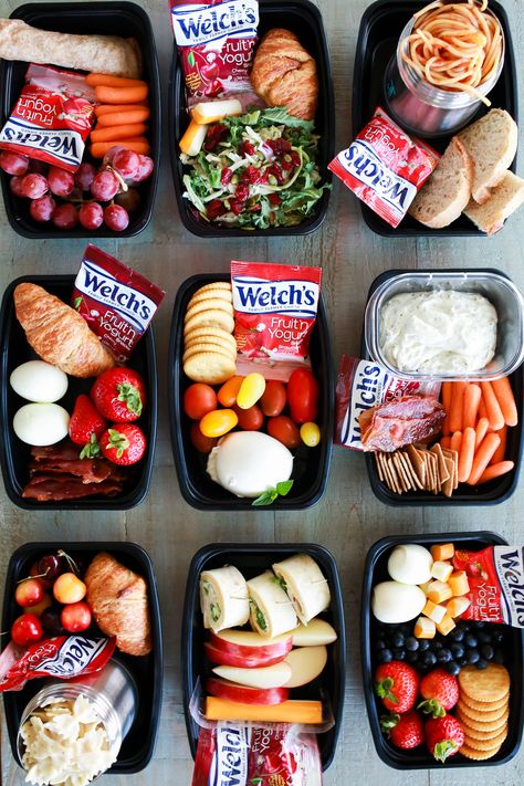 Food And Snacks, Healthy Lunches For Kids, Resep Diet, Healthy School Lunches, Easy Healthy Lunches, Easy Healthy Meal Prep, Fun Lunch, Prepped Lunches, Lunch Meal Prep