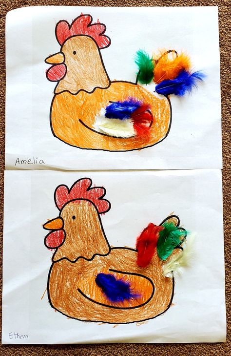 Hen Activities For Preschool, Little Red Hen Craft, Peter Denies Jesus, Hen Craft, Pre School Activities, Farm Unit, Farm Preschool, Activities For Students, Little Red Hen