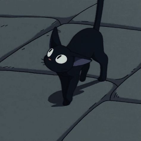 Kiki's Delivery Service, A Black Cat, Delivery Service, Studio Ghibli, A Black, Black Cat, On Twitter, Twitter, Black