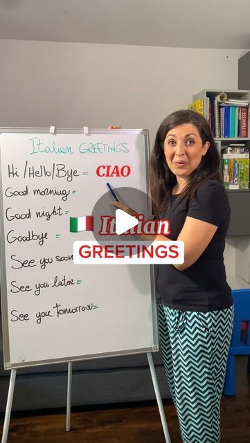 Sara - Italian teacher on Instagram: "🇮🇹 Italian greetings!

- “Hello” si può dire anche SALVE.
- “See you later” si può dire anche CI VEDIAMO o A DOPO.
- “See you soon” si può dire anche A PRESTO.
- “See you tomorrow” si può dire anche A DOMANI.

Are you a beginner? Write me a DM to tell me why you want to learn Italian!

Italian for foreigners 
Learn Italian
Italian courses
Italian teacher
Study Italian

#italianforforeigners #learnitalian #italianteacher #italiancourses #studyitalian #italianonline #italianforbeginners" Study Italian, Italian Courses, Italian Greetings, Tell Me Why, Learn Italian, See You Soon, Tell Me, See You, To Tell