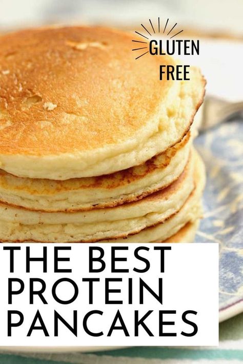 Protein Pancakes With Bisquick, Best Protein Pancakes, Protein Pancakes Low Carb, Gluten Free Protein Pancakes, Low Calorie Pancakes, Protein Powder Pancakes, Healthy High Protein Breakfast, High Protein Pancakes, Low Calorie Protein