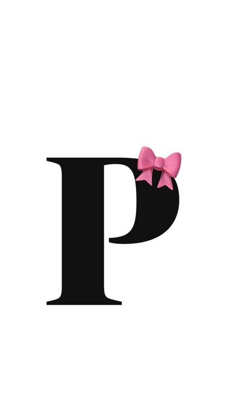 P Letter Wallpaper Black, Letter P Aesthetic, Letter P Wallpaper, P Initial, Cute Images For Wallpaper, 4k Wallpaper Iphone, Picture Letters, Girly Drawings, Letter P