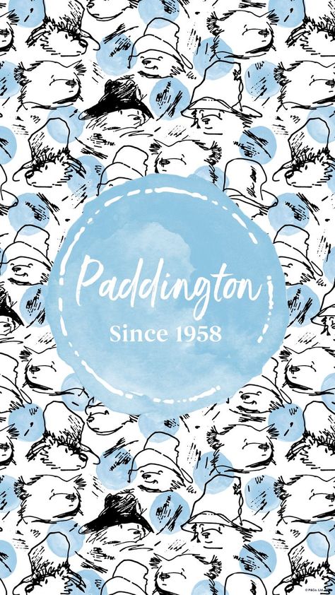 Paddington Mobile Wallpaper Backgrounds Paddington Wallpaper, Android Backgrounds, Ipad Backgrounds, Phone Home Screen, Mobile Backgrounds, Paddington Bear, Background Wallpapers, Paint Art, My Happiness