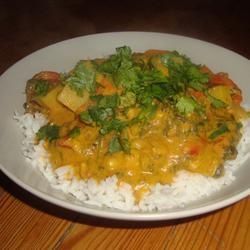 Crock Pot Vegetable Korma Recipe by ANJABELLE1 Veggie Korma, Vegetarian Korma, Vegetable Korma Recipe, Vegetable Korma, Crock Pot Vegetables, Korma Recipe, Vegetarian Curry, Idee Pasto Sano, Indian Cooking