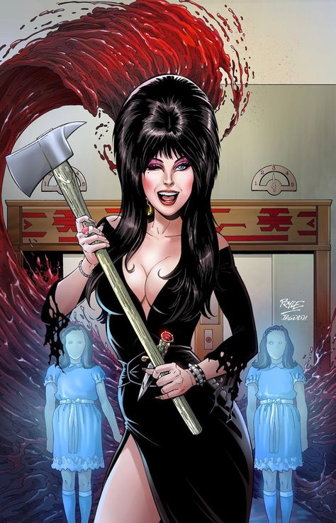 Elvira in Horrorland #2 Paths Of Glory, Barry Lyndon, Cassandra Peterson, Metal Jacket, Elvira Mistress Of The Dark, Goth Subculture, Full Metal Jacket, Cartoon Fan, Comic Book Pages