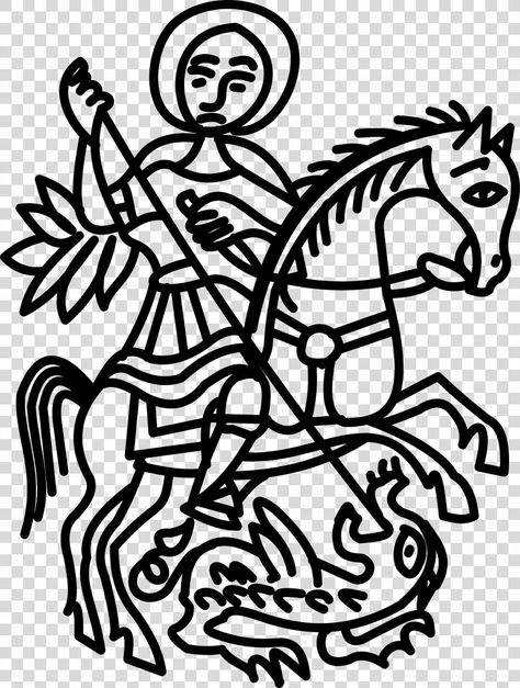 Razzouk Tattoo, Coptic Tattoos, Pilgrim Tattoo, Trench Crusade, Png Tattoo, Middle Ages History, Artwork Black And White, Saint George And The Dragon, Engraving Tattoo