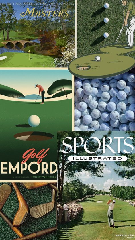 Golf Club Aesthetic, Golf Collage, Golf Aesthetic, Htc Wallpaper, Golf Girl, Golf Pictures, Golf Inspiration, Titleist Golf, Golf Magazine