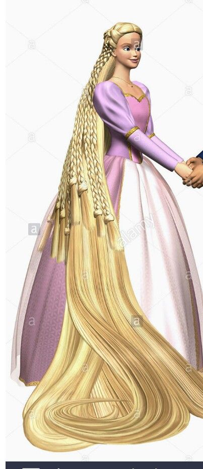 #barbie als Rapunzel  #very Long Hair Barbie Rapunzel Dress, Fictional Outfits, Barbie Films, Barbie Aesthetics, Barbie 12 Dancing Princesses, Barbie Rapunzel, Barbie Pics, Rapunzel Cosplay, Animals Quotes